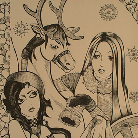 Герда и разбойница