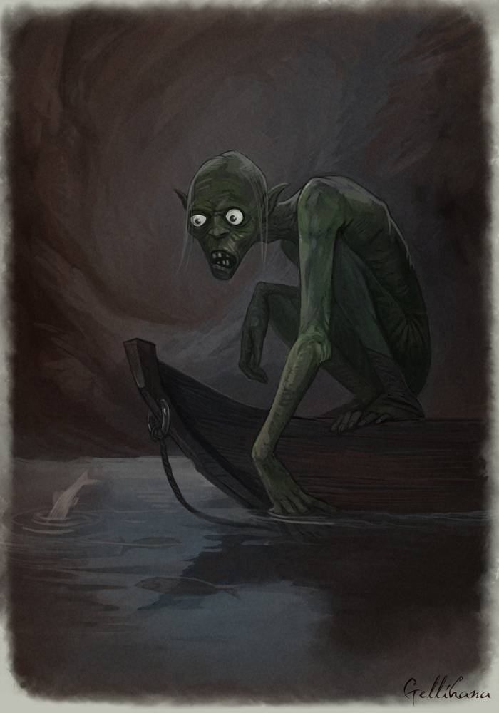 Хоббит, или Туда и обратно: Голлум