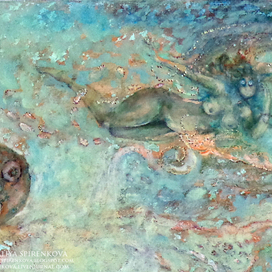 Нимфы.(фрагмент)