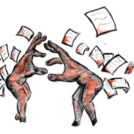 эскиз картинки на обложку (по мотивам памятника)