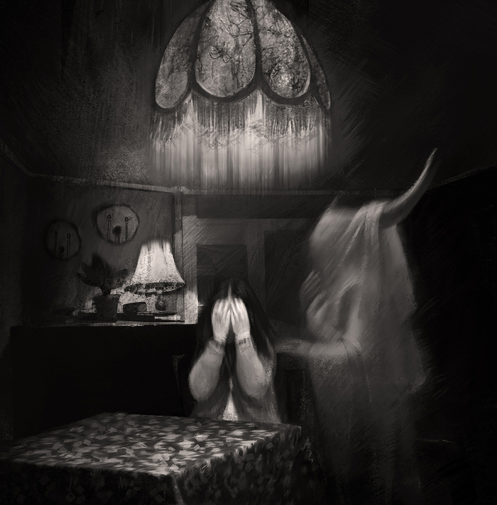 "как же тихо ступает безумие..."