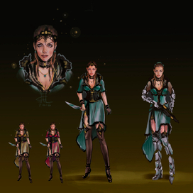 Наброски персонажа