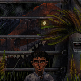 Фан арт к сериалу "Лагерь мелового периода" 