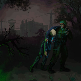 Сталкер по мотивам книги "Отступник" 1 вариант