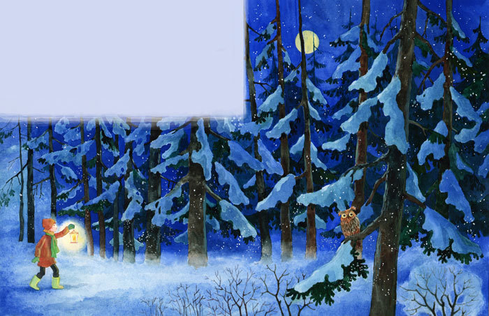 Иллюстрация к сказке "Два брата" Шварц