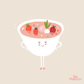 Клубничный супик