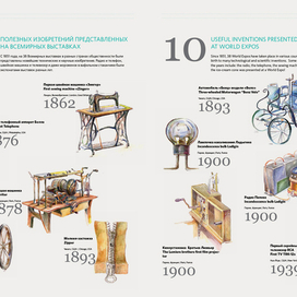иллюстрация и верстка полосы