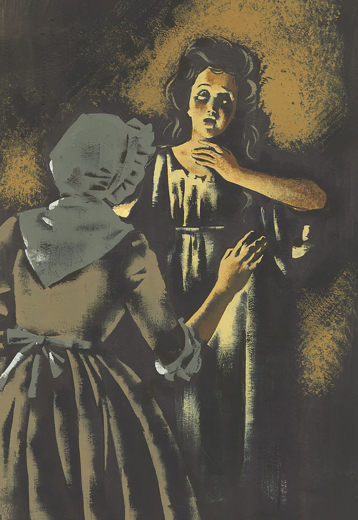 иллюстрация к роману "Грозовой перевал"