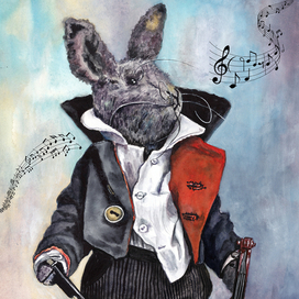 Заяц-музыкант