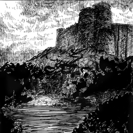 Замок на вершине