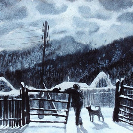 В серебре зимней ночи