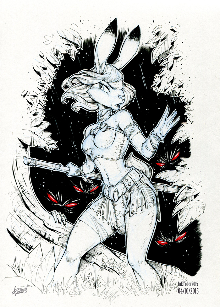 InkTober 2015, 4 день