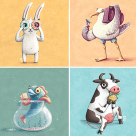 Vegan Food Guides (Персонажи)