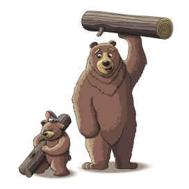 Два медведя