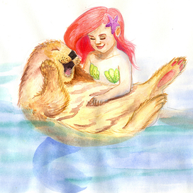 Русалка с коланом