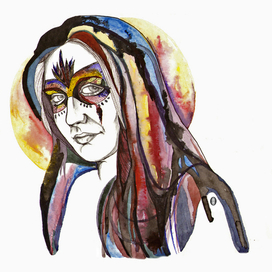 грусть иногда, но в ней одна вера