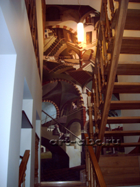 Роспись в интерьере"Верх и низ"