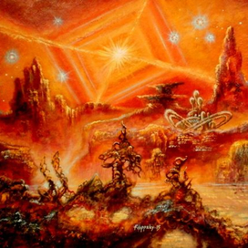 Туманность "Красный прямоугольник".