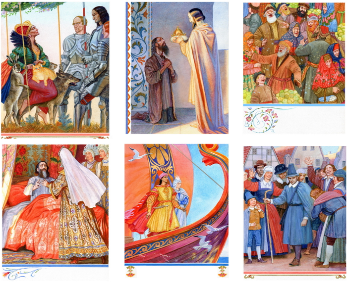 Иллюстрации к сборнику.