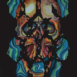 Череп (принт)