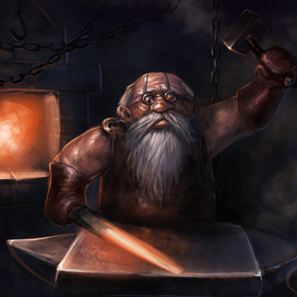 Старый кузнец