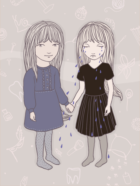 две стороны одной девочки