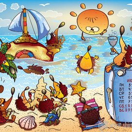 Авторский календарь 2013.Июнь