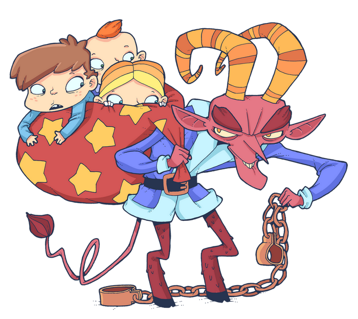 Крампус к нам приходит!!!