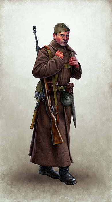 Иллюстрация к книге "Блокада Ленинграда"