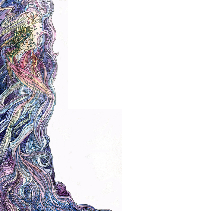 "Превращение" иллюстрация к сказке П.Гигаури "Принц и Русалочка" художники Шестакова Екатерина и Шестаков Марат