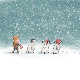 Шапка для пингвина