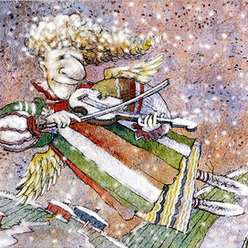 Рождественская открытка