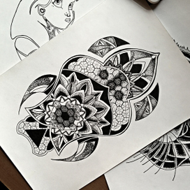 Dotwork and Graphic Art