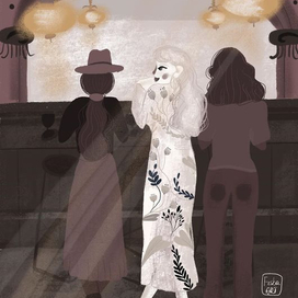 Девушка в баре