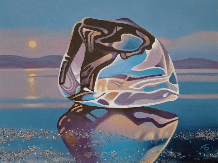 Льдинка встречает рассвет