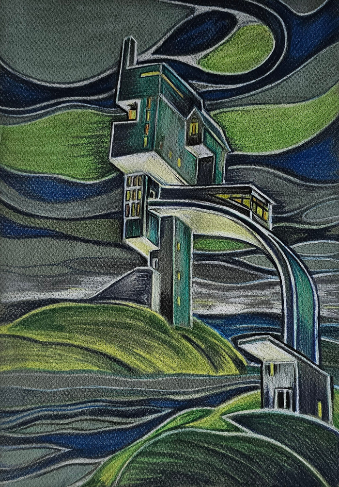 Из серии "Болотные города"