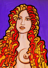 Знак вопроса (автопортрет)