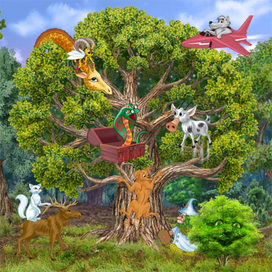 сборный скриншот игры