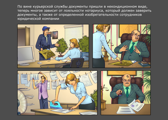 Комикс-инструкция,отрывок