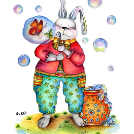 Мыльное счастье.