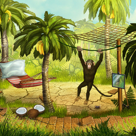 Локация для казуальной игры.