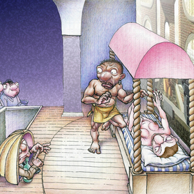 Случай в театре.