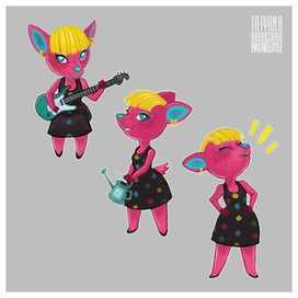 Fuchsia из Animal Crossing