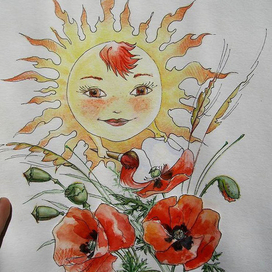 обложка к разукраске про мак