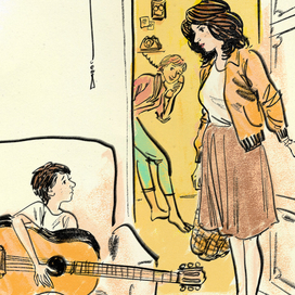 В «Лучик» к рассказу А.Червякова «У бегемота попа толстая»