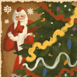 новогодняя открытка