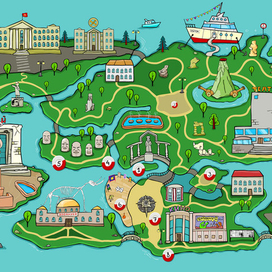 Карта для фестиваля