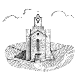 пейзаж, церковь