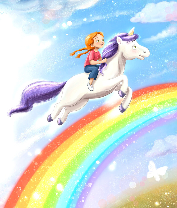 Девочка на пони