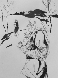 Иллюстрации к рассказу И.Тургенева "Бежин Луг"